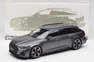 Audi RS6 C8 Avant Matt Grey Minichamps 1:18 155018015 Metall — Bild 6 von 6