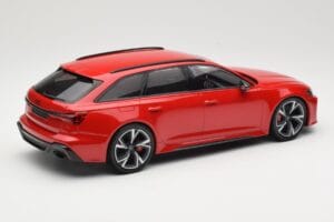 Audi RS6 C8 Avant Red Metallic Minichamps 1:18 155018010 Metall — Bild 2 von 6
