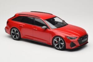 Audi RS6 C8 Avant Red Metallic Minichamps 1:18 155018010 Metall — Bild 4 von 6