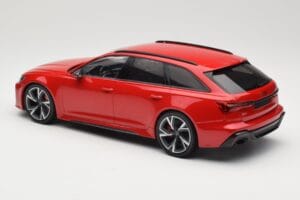 Audi RS6 C8 Avant Red Metallic Minichamps 1:18 155018010 Metall — Bild 5 von 6