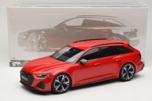 Audi RS6 C8 Avant Red Metallic Minichamps 1:18 155018010 Metall — Bild 6 von 6