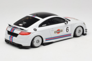 Audi TT ABT RS 8S Martini Grau GT Spirit 1:18 GT152-C1 Resin — Bild 2 von 6