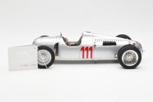 Auto Union Type C #111 H. Stuck Schauinsland Hillclimb Germany 1937 CMC 1:18 M-162 Metall — Bild 3 von 6