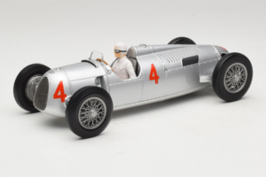 Auto Union Typ C #4 A. Varzi 2nd Place Monaco GP 1936 Minichamps 1:18 155361004 Metall
