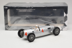Auto Union Typ C #4 A. Varzi 2nd Place Monaco GP 1936 Minichamps 1:18 155361004 Metall — Bild 6 von 6
