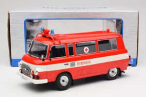 Barkas B 1000 Feuerwehr & Krankenwagen MCG 1:18 MCG18010 Metall — Bild 6 von 6