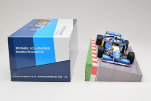 Benetton B195 Renault #1 M. Schumacher European GP Winner F1 World Champion 1995 Minichamps 1:18 513953201 Metall — Bild 6 von 7