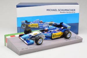 Benetton B195 Renault #1 M. Schumacher European GP Winner F1 World Champion 1995 Minichamps 1:18 513953201 Metall — Bild 7 von 7