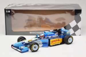 Benetton B195 Renault #1 M. Schumacher Benetton Formula French Grand Prix Winner 1995 Minichamps 1:18 100950001 Metall — Bild 7 von 7