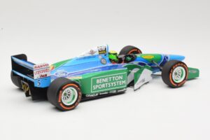 Benetton Ford B194 #5 M. Schumacher Demonstration Run Belgian GP 2017 Minichamps 1:18 510941705 Metall — Bild 2 von 6