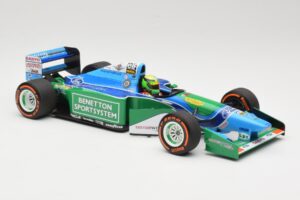 Benetton Ford B194 #5 M. Schumacher Demonstration Run Belgian GP 2017 Minichamps 1:18 510941705 Metall — Bild 4 von 6