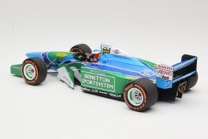 Benetton Ford B194 #5 M. Schumacher Demonstration Run Belgian GP 2017 Minichamps 1:18 510941705 Metall — Bild 5 von 6