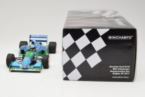 Benetton Ford B194 #5 M. Schumacher Demonstration Run Belgian GP 2017 Minichamps 1:18 510941705 Metall — Bild 6 von 6