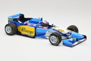 Benetton Renault B195 #1 M. Schumacher Winner Belgian GP 1995 Minichamps 1:18 510952901 Metall — Bild 4 von 6