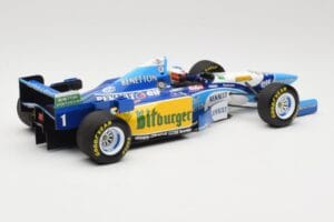 Benetton Renault B195 #1 M. Schumacher Winner German GP 1995 Minichamps 1:18 510952701 Metall — Bild 2 von 6