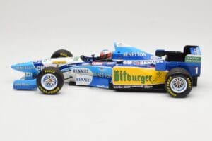 Benetton Renault B195 #1 M. Schumacher Winner German GP 1995 Minichamps 1:18 510952701 Metall — Bild 3 von 6