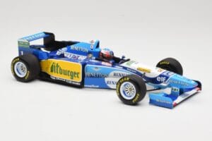 Benetton Renault B195 #1 M. Schumacher Winner German GP 1995 Minichamps 1:18 510952701 Metall — Bild 4 von 6