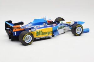 Benetton Renault B195 #1 M. Schumacher Winner Monaco GP 1995 Minichamps 1:18 510952301 Metall — Bild 2 von 6