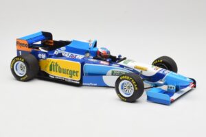 Benetton Renault B195 #1 M. Schumacher Winner Monaco GP 1995 Minichamps 1:18 510952301 Metall — Bild 4 von 6