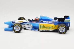 Benetton Renault B195 #1 M. Schumacher Winner Pacific GP F1 World Champion 1995 Minichamps 1:18 510953301 Metall — Bild 3 von 6