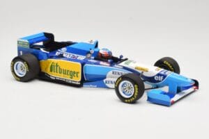 Benetton Renault B195 #1 M. Schumacher Winner Pacific GP F1 World Champion 1995 Minichamps 1:18 510953301 Metall — Bild 4 von 6