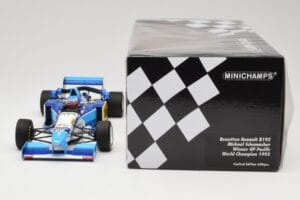Benetton Renault B195 #1 M. Schumacher Winner Pacific GP F1 World Champion 1995 Minichamps 1:18 510953301 Metall — Bild 6 von 6