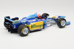 Benetton Renault B195 #2 J. Herbert Winner British GP 1995 Minichamps 1:18 110950802 Metall — Bild 2 von 6