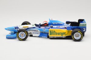 Benetton Renault B195 #2 J. Herbert Winner British GP 1995 Minichamps 1:18 110950802 Metall — Bild 3 von 6