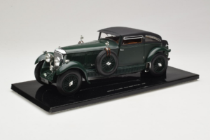 Bentley 6.5 Litre Gurney Nutting Saloon Blue Train Special Grün Minichamps 1:18 100139520 Metall
