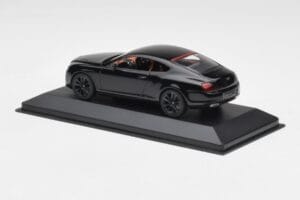 Bentley Continental GT Schwarz Mit Schwarzen Felgen Minichamps 1:43 BENTLEY002 Metall — Bild 3 von 4