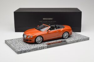 Bentley Continental GT Speed Cabriolet Orange Metallic Minichamps 1:18 107139430 Metall — Bild 6 von 6