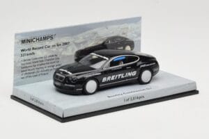 Bentley Continental GT World Record Car on Ice Schwarz Minichamps 1:43 436139026-O Metall — Bild 2 von 4