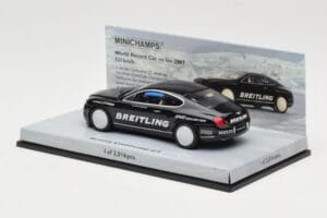 Bentley Continental GT World Record Car on Ice Schwarz Minichamps 1:43 436139026-O Metall — Bild 3 von 4