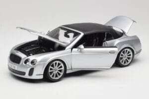 Bentley Continental Supersports Cabriolet 1. Generation Silber Bburago 1:18 18-11037S Metall — Bild 2 von 8