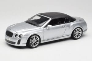 Bentley Continental Supersports Cabriolet 1. Generation Silber Bburago 1:18 18-11037S Metall