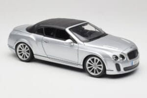 Bentley Continental Supersports Cabriolet 1. Generation Silber Bburago 1:18 18-11037S Metall — Bild 6 von 8