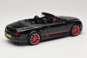 Bentley Continental Supersports ISR Cabriolet Schwarz Mit Roten Felgen Bburago 1:18 18-11035 Metall — Bild 3 von 8