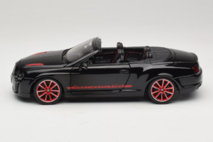 Bentley Continental Supersports ISR Cabriolet Schwarz Mit Roten Felgen Bburago 1:18 18-11035 Metall — Bild 4 von 8