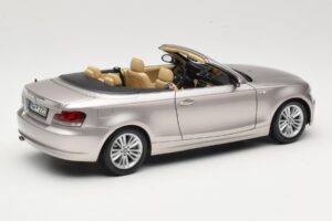 BMW 1 Series E88 Cabriolet Mineral Silver Metallic Kyosho 1:18 80430427020 Metall — Bild 3 von 8