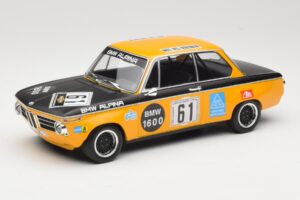 BMW 1600-2 BMW Alpina #61 R. Herzog / N. Lauda DNF 6 Hours Nurburgring 1970 Minichamps 1:18 155702661 Metall