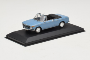 BMW 1600 Cabriolet Blau Minichamps 1:43 80420396188 Metall — Bild 2 von 4