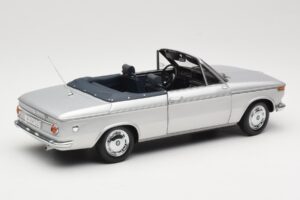 BMW 1600 Cabriolet Silber Minichamps 1:18 80430145819 Metall — Bild 3 von 8