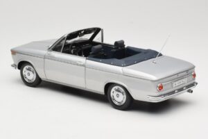 BMW 1600 Cabriolet Silber Minichamps 1:18 80430145819 Metall — Bild 7 von 8