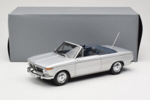 BMW 1600 Cabriolet Silber Minichamps 1:18 80430145819 Metall — Bild 8 von 8