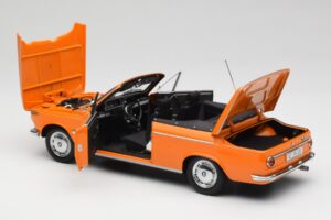 BMW 1600 Cabriolet Orange Minichamps 1:18 100021030-O Metall — Bild 5 von 8