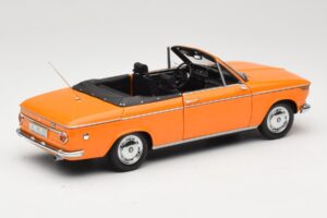 BMW 1600 E10 Cabriolet Orange Minichamps 1:18 100021030 Metall — Bild 3 von 8
