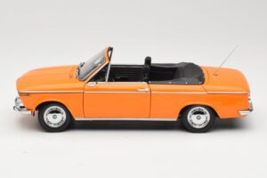 BMW 1600 E10 Cabriolet Orange Minichamps 1:18 100021030 Metall — Bild 4 von 8