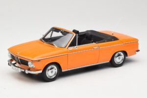 BMW 1600 E10 Cabriolet Orange Minichamps 1:18 100021030 Metall