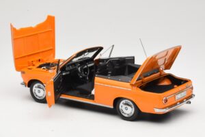 BMW 1600 E10 Cabriolet Orange Minichamps 1:18 100021030 Metall — Bild 5 von 8