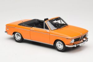 BMW 1600 E10 Cabriolet Orange Minichamps 1:18 100021030 Metall — Bild 6 von 8
